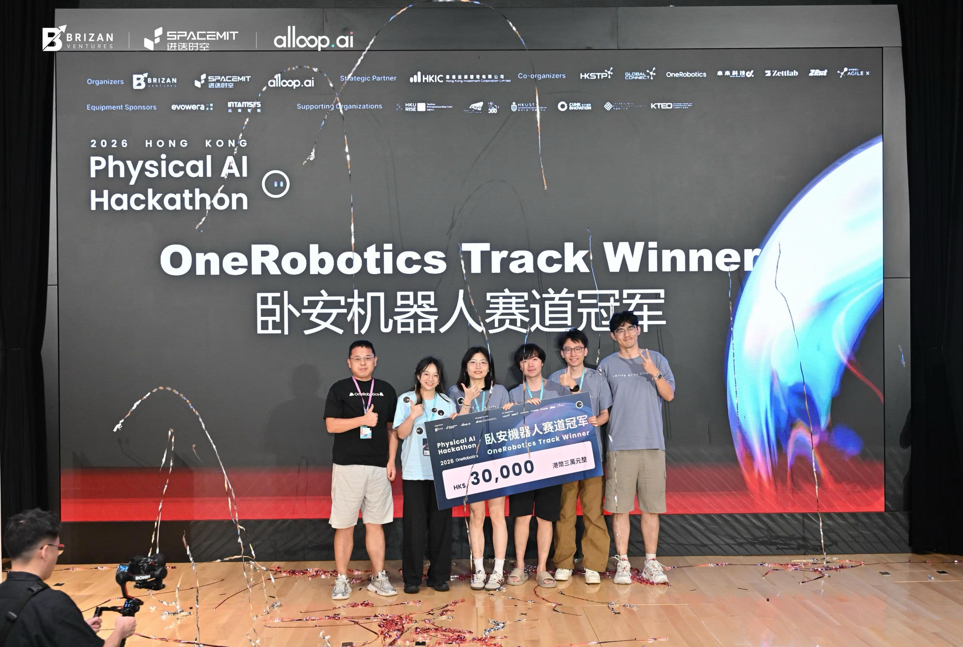 Physical AI Hackathon — OneRobotics Track Winner